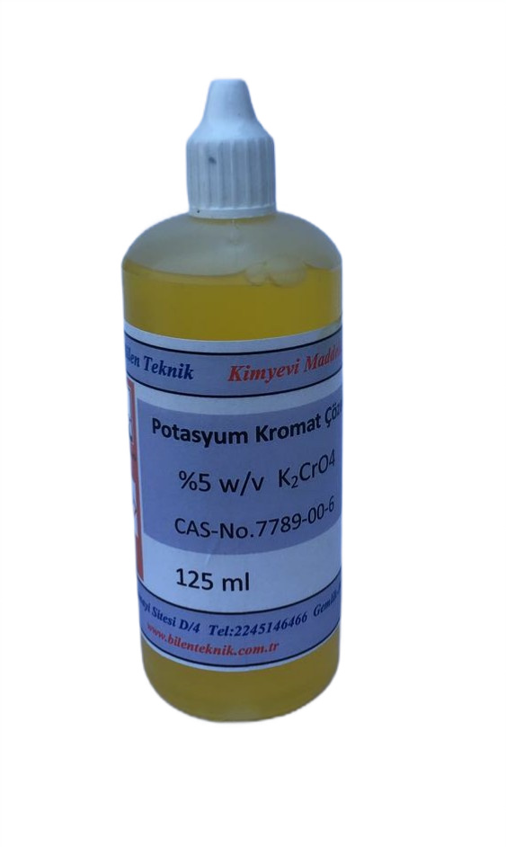 K2Cr045 %5 potasyum kromat çözeltisi 125ml